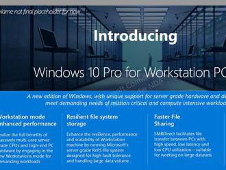 V Redmondu chystají 2 nové varianty Windows 10