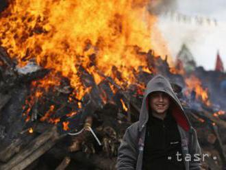 Veľký požiar zničil v Libanone tábor pre sýrskych utečencov