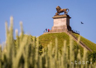 Leví kopec pri Waterloo pripomína jednu z najslávnejších bitiek dejín