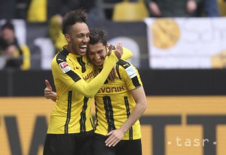 Borussia Dortmund dementovala správy o odchode Aubameyanga do Číny