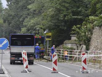 R2 pri Zvolene bude pre zosuv skál niekoľko dní úplne uzatvorená