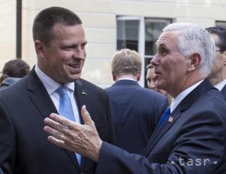 Mike Pence začal v Estónsku štvordňovú cestu po Európe