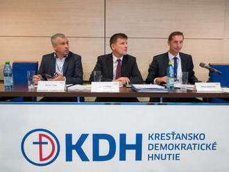KDH vyzýva SNS a Most-Híd, aby nepodporili vymenovanie Jahnátka