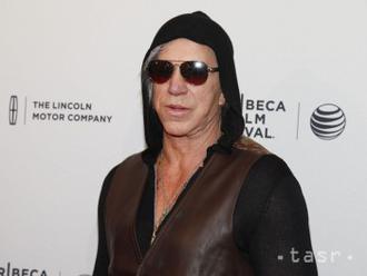 Americký herec Mickey Rourke oslavuje 65 rokov