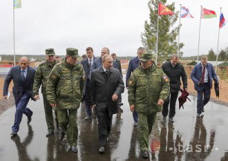 Putin navštívil miesto konania rusko-bieloruských vojenských cvičení