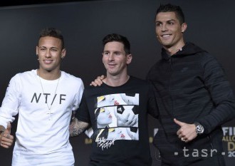 Najlepší hráč sveta podľa FIFA vzíde z tria Ronaldo, Messi, Neymar