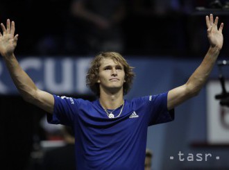 Zverev zdolal Querreyho, Európa bod od triumfu na Laver Cupe