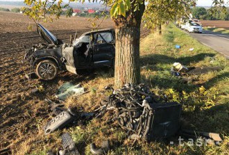 Pri dopravnej nehode pri Malackách sa ťažko zranil 34-ročný vodič