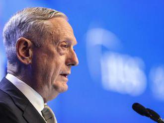 Mattis: Čínsky minister obrany pricestuje do Washingtonu