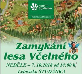 Zamykání lesa - Letovisko Studánka Rychnov nad Kněžnou