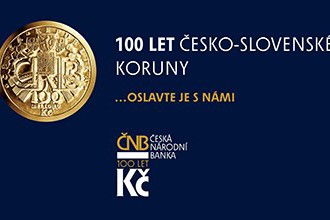 100 let česko-slovenské koruny