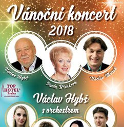 Vánoční koncert Václava Hybše