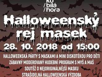 Halloweenský rej masek Praha Řepy