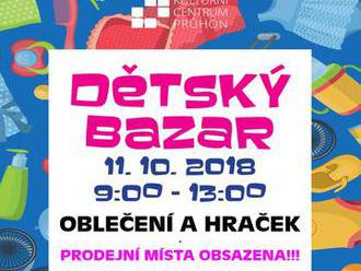 Dětský bazar oblečení a hraček - Praha Průhon