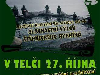 Výlov Štěpnického rybníka - Telč