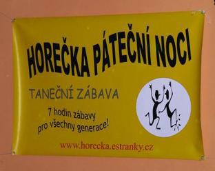 Taneční zábava finální horečka páteční noci