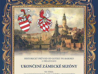 Historický průvod k ukončení zámecké sezóny v Českém Krumlově