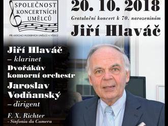 Koncert k poctě prof. Jiřího Hlaváče