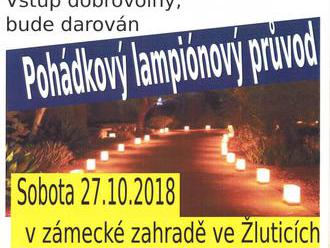 Lampionový průvod - Žlutice