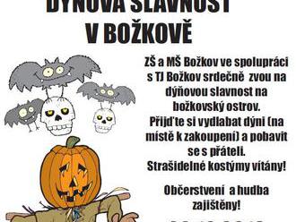 Dýňová slavnost - Božkovský ostrov Plzeň