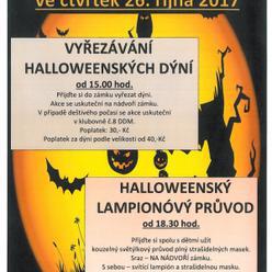 Halloweenský lampionový průvod - Luhačovice