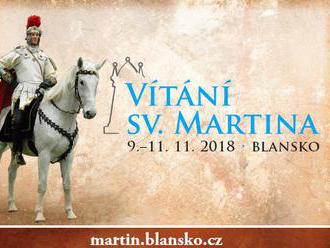 Vítání sv. Martina v Blansku