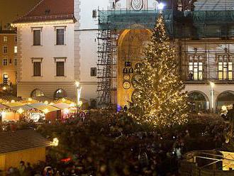 Rozsvícení vánočního stromu - Olomouc