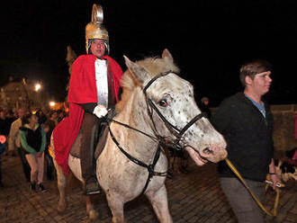 Svatomartinský průvod v Kutné Hoře