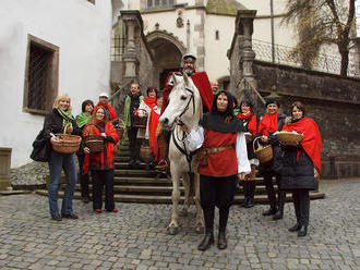 Svatomartinské víno na náměstí - Český Krumlov