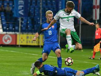 Slovenskí futbalisti do 21 rokov ukončili kvalifikáciu prehrou v Severnom Írsku, ME hrať nebudú