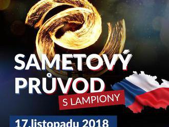 Sametový lampionový průvod - Jihlava