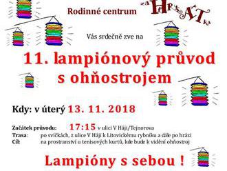 Lampionový průvod - Hostivice