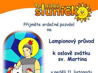 Svatomartinský lampionový průvod - Telnice