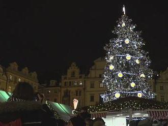 Rozsvícení vánočního stromu na Staroměstském náměstí v Praze