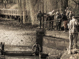 Výlov rybníka v Zoo Ostrava