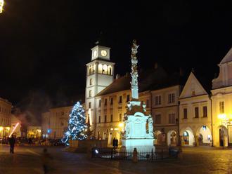 Rozsvícení vánočního stromu s Mikulášem - Třeboň