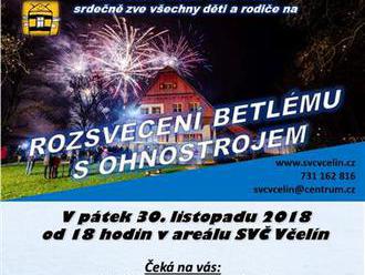 Rozsvícení vánočního stromu - Bystřice pod Hostýnem