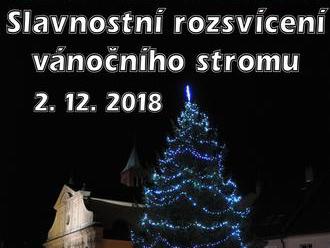 Rozsvícení vánočního stromu - Letohrad