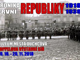 Kronika první republiky 1918-1938