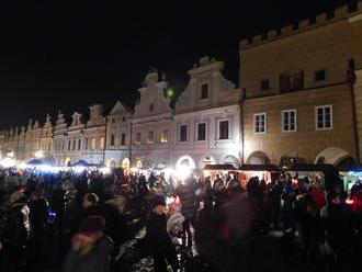 Rozsvícení vánočního stromu s Mikulášem - Telč