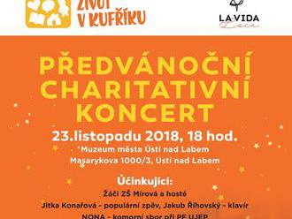 Život v kufříku – charitativní koncert ZŠ Mírová