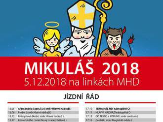 Mikulášský trolejbus - Hradec Králové