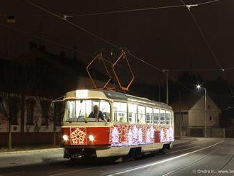 Vánoční tramvaj - Brno