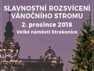 Rozsvícení vánočního stromu - Strakonice