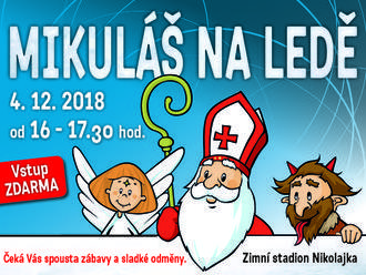 Mikuláš na ledě - Zimní stadion Nikolajka Praha