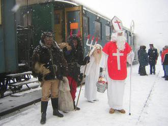 Mikulášská jízda parním vlakem na Hřebeny