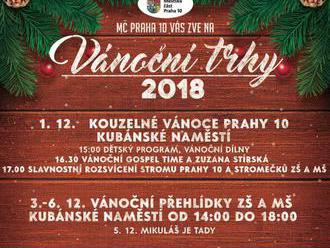 Vánoční trhy - Praha 10