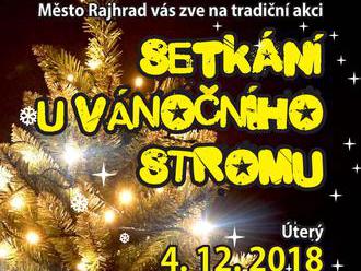 Setkání u vánočního stromu - Rajhrad