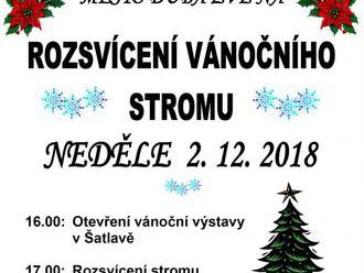 Rozsvícení vánočního stromu - Dubá