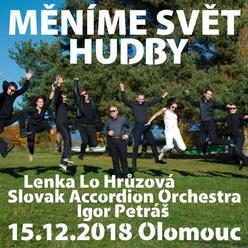 Koncert Lenky Lo Hrůzové a Slovak accordion orchestra v Olomouci